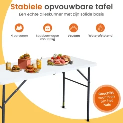 Kamperen En Outdoor-Goliving Inklapbare Tafel – Klaptafel – Campingtafel – Vouwtafel Buiten