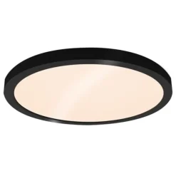 Goliving Plafondlamp - Plafonnière - LED - 30x30x2.1 cm - Zwart