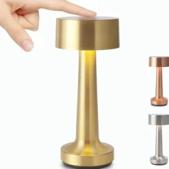 Goliving Tafellamp Oplaadbaar – Draadloos en dimbaar – Moderne touch lamp