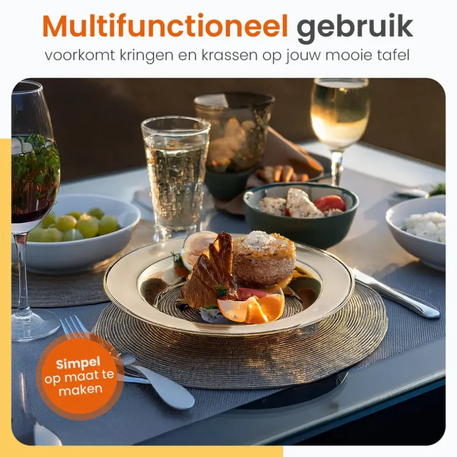 Goliving Vloerbeschermer bureaustoel - 120x150cm - Bureaustoelmat