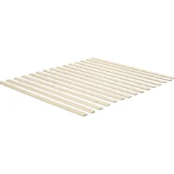 Twijfelaars-Beliani GONFARON - Tweepersoonsbed - Zwart - 140 x 200 cm - Dennenhout