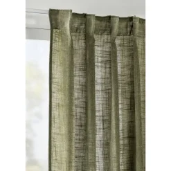 Gordijnen|Kant &Amp; Klaar Gordijnen-Leen Bakker Gordijn Dante - groen - 140x280 cm (1 stuk)