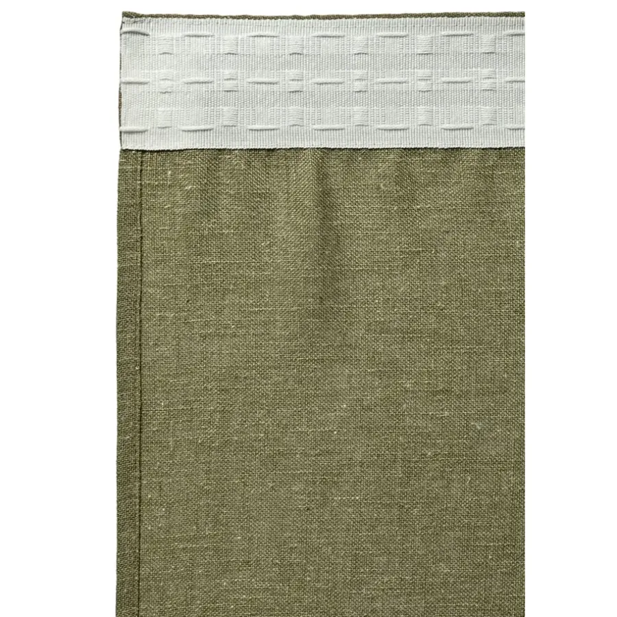 Gordijnen|Kant &Amp; Klaar Gordijnen-Leen Bakker Gordijn Dante - groen - 140x280 cm (1 stuk)