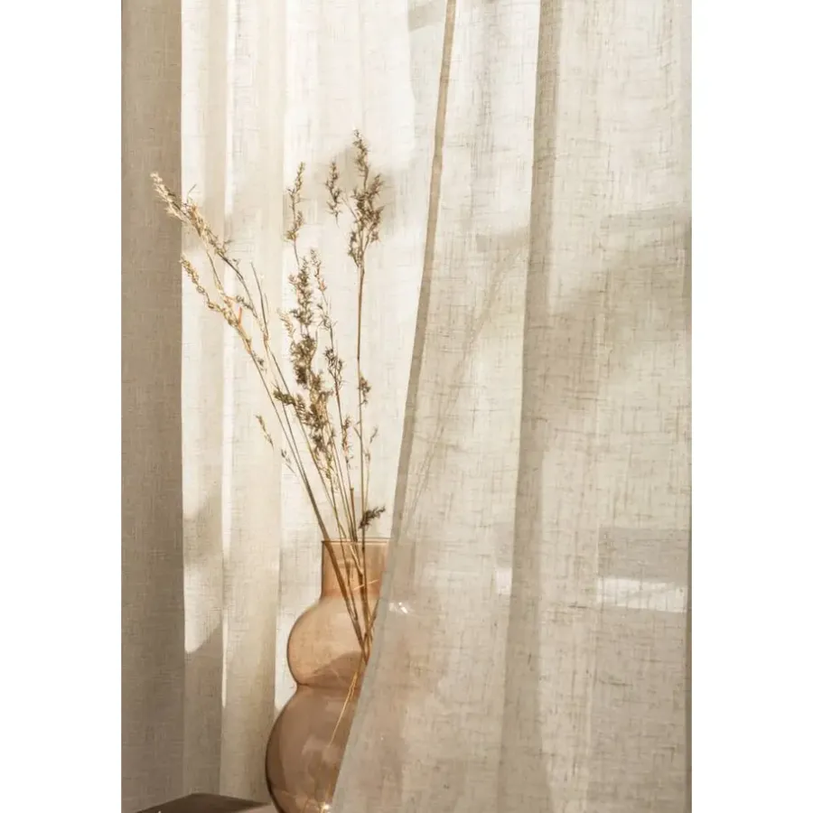 Gordijnen|Kant &Amp; Klaar Gordijnen-Leen Bakker Gordijn Dante - zand - 140x280 cm (1 stuk)