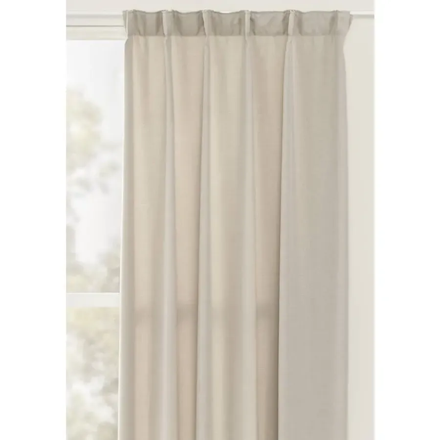 Gordijnen|Kant &Amp; Klaar Gordijnen-Leen Bakker Gordijn Julian - beige - 140x280 cm (1 stuk)