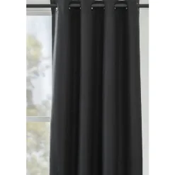 Gordijnen|Kant &Amp; Klaar Gordijnen-Leen Bakker Gordijn Kai - zwart - 135x280 cm (1 stuk)