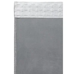 Leen Bakker Gordijn Lana - lichtgrijs - 135x280 cm (1 stuk)