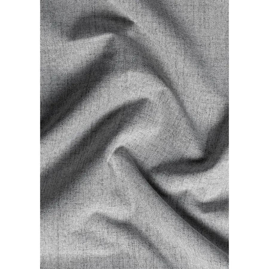Leen Bakker Gordijn Lana - lichtgrijs - 135x280 cm (1 stuk)