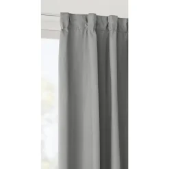 Gordijnen|Kant &Amp; Klaar Gordijnen-Leen Bakker Gordijn Sam - grijs - 100% verduisterend - 140x280 cm (1 stuk)