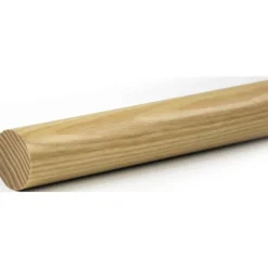Gordijnroedes-Leen Bakker Gordijnroede 200cm - eikenlook hout - Ø28mm (1280108)