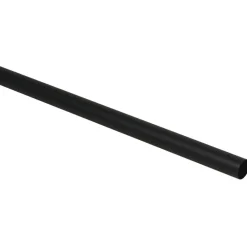 Gordijnroedes-Leen Bakker Gordijnroede 120cm zwart metaal - Ø20mm (1209057)