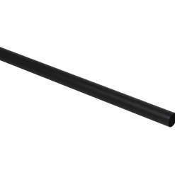Gordijnroedes-Leen Bakker Gordijnroede 240cm zwart metaal - Ø16mm (1209078)