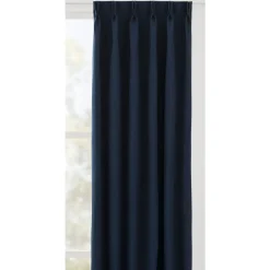 Leen Bakker Gordijnstof Bowie - donkerblauw