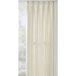 Vouwgordijnen Op Maat|Vitrages-Leen Bakker Gordijnstof Nakuru - beige
