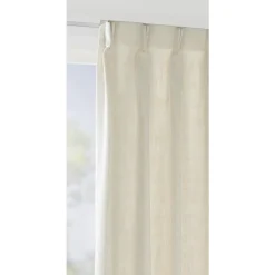 Vouwgordijnen Op Maat|Vitrages-Leen Bakker Gordijnstof Nakuru - beige
