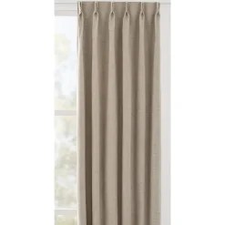 Vouwgordijnen Op Maat|Gordijnen-Leen Bakker Gordijnstof Noud - beige