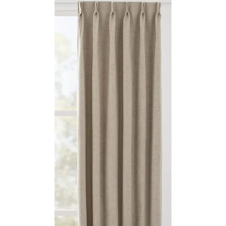 Vouwgordijnen Op Maat|Gordijnen-Leen Bakker Gordijnstof Noud - beige