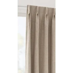 Vouwgordijnen Op Maat|Gordijnen-Leen Bakker Gordijnstof Noud - beige