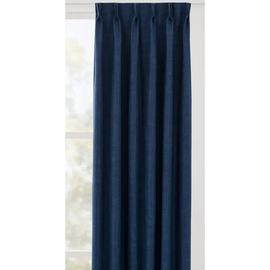 Leen Bakker Gordijnstof Rudy - blauw