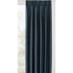 Leen Bakker Gordijnstof Vivian - donkerblauw