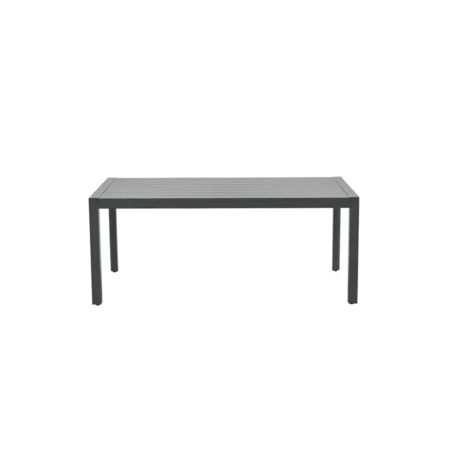 Garden Impressions Gosford dining tafel - 180x100 cm - carbon black