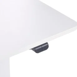 Zit-Sta-Bureaus-Beliani GRIFTON - Verstelbaar bureau - Wit - 120 cm - Staal