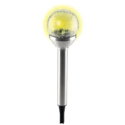 Grundig Prikspot - solar - RVS - tuinverlichting - 25 cm