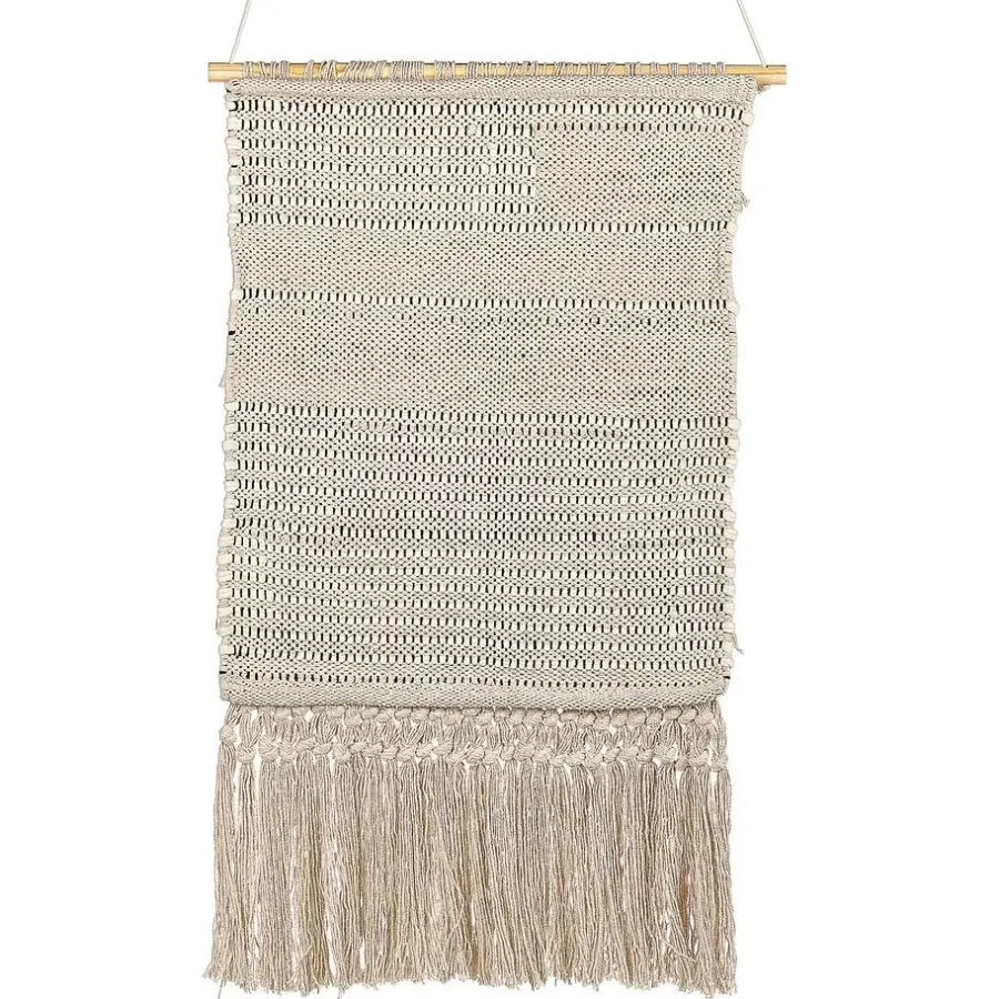 Wandkleden-Beliani GUJRAT - Wanddecoratie - Beige - Katoen