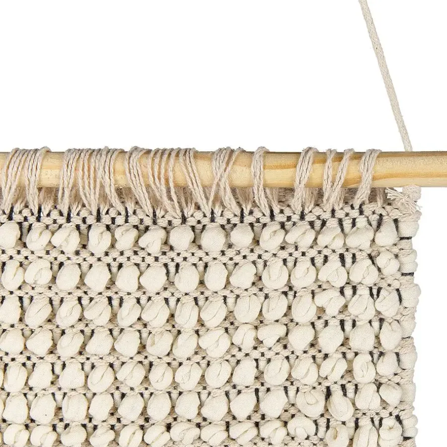 Wandkleden-Beliani GUJRAT - Wanddecoratie - Beige - Katoen