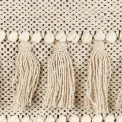 Wandkleden-Beliani GUJRAT - Wanddecoratie - Beige - Katoen