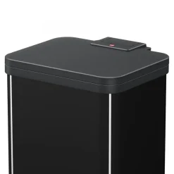 Prullenbakken-Hailo Öko Duo Plus M Prullenbak - 2x9L - zwart