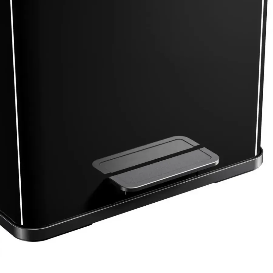 Hailo Öko Trio Plus L Prullenbak - 3x9L - zwart
