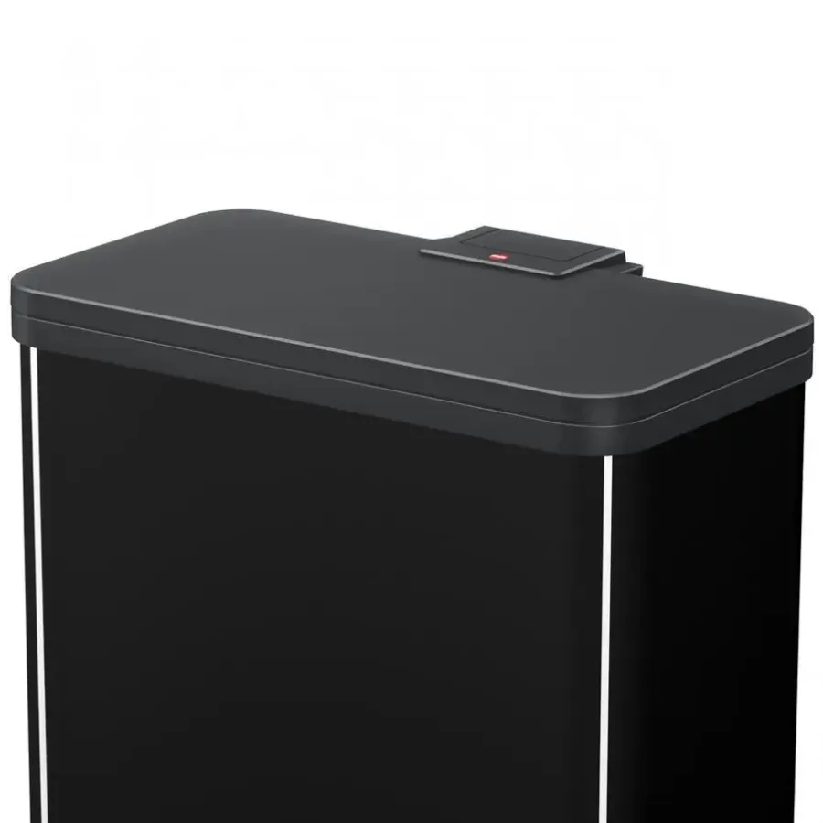 Hailo Öko Trio Plus L Prullenbak - 3x9L - zwart