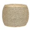 Beliani HAIPHONG - Poef - Lichtbeige - Waterhyacint