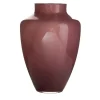 Hakbijl Glass Bloemenvaas Olaf - paars - glas - D24 x H37 cm