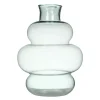 Hakbijl Glass Bloemenvaas Denise- transparant - glas - D29