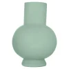 Vazen-Hakbijl Glass Bloemenvaas Deborah - Groen - glas - D31 x H39 cm