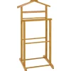 Haku Kledingrek met broekenhanger - Bamboe-design