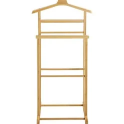 Haku Kledingrek met broekenhanger - Bamboe-design
