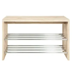 Kledingopbergers-Haku Schoenenrek - San Remo Oak-design