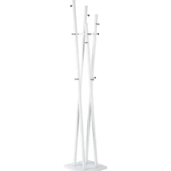 Kapstokken-Haku Staande kapstok - 35 x 35 x 192 cm - Wit