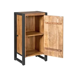 StarFurn Halkast Naturel Hout - 55x40x100cm - Boaz