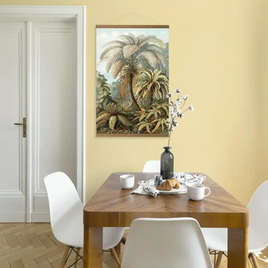 Art for the Home Hangende Poster Linnen Jungle Filicinae 100x70cm