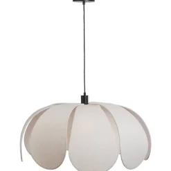 Hanglampen-Leen Bakker Hanglamp Belle - off-white - 120xØ68 cm