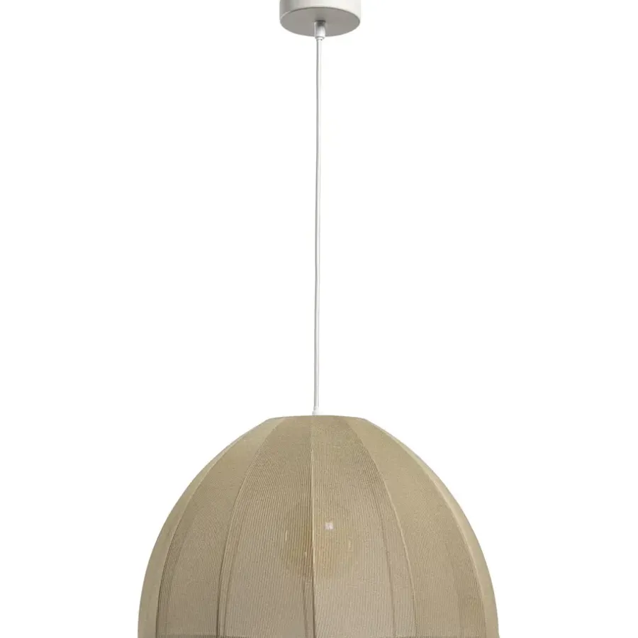 Hanglampen-Leen Bakker Hanglamp Cilou groen E27 - 120xØ40 cm