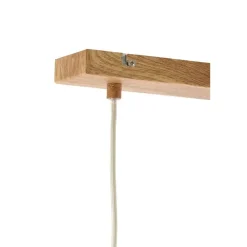 Light & Living Hanglamp Dania - Naturel/Crème - 90x22x32cm - 3L