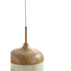 Light & Living Hanglamp Dania - Naturel/Crème - 90x22x32cm - 3L