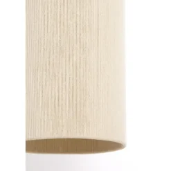 Hanglampen-Light & Living Hanglamp Dania - Naturel/Crème - Ø16cm