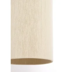 Hanglampen-Light & Living Hanglamp Dania - Naturel/Crème - Ø16cm