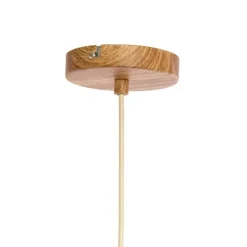 Hanglampen-Light & Living Hanglamp Dania - Naturel/Crème - Ø16cm